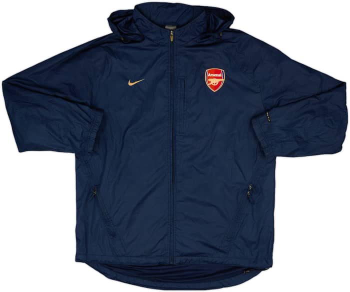 2003-04 Arsenal Nike Hooded Rain Jacket - 6/10 - (XL)