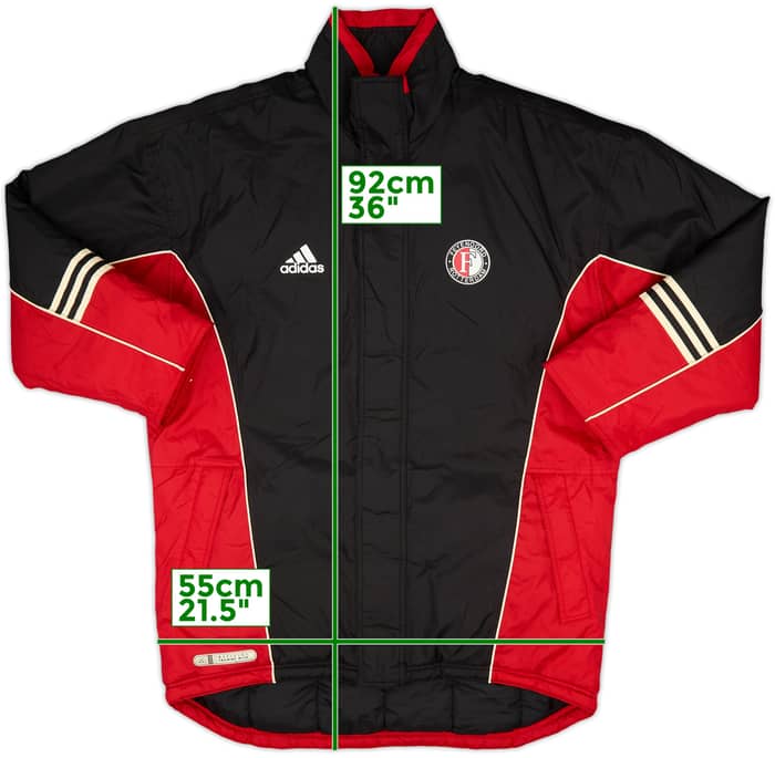 1999-00 Feyenoord adidas Padded Bench Coat - 6/10 - (L)