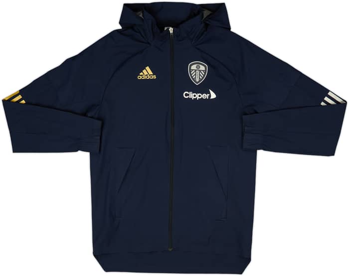 2020-21 Leeds adidas Hooded Track Jacket - 9/10 - (XS)