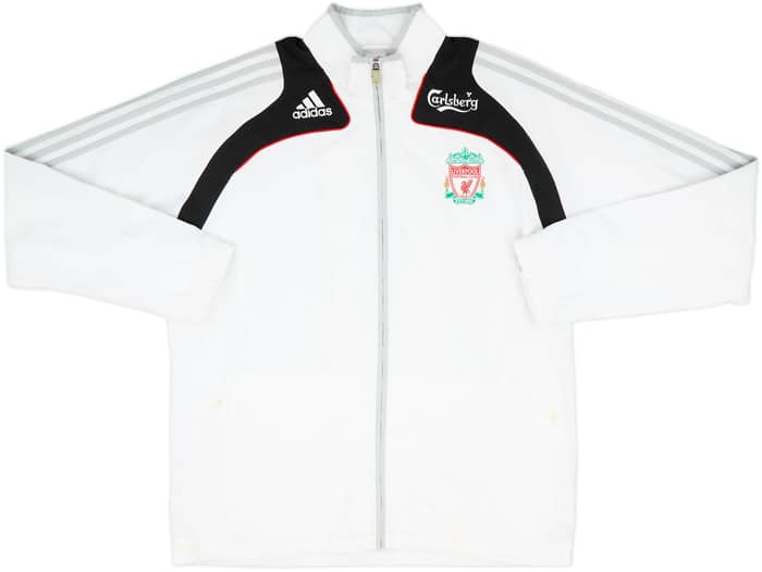 2008-09 Liverpool adidas Track Jacket - 8/10 - (L/XL)