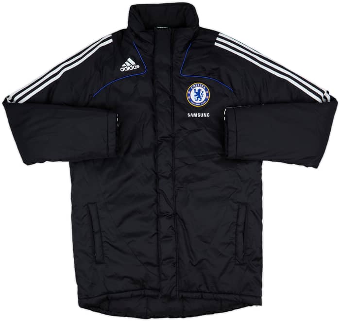 2008-09 Chelsea adidas Padded Bench Coat - 8/10 - (M)