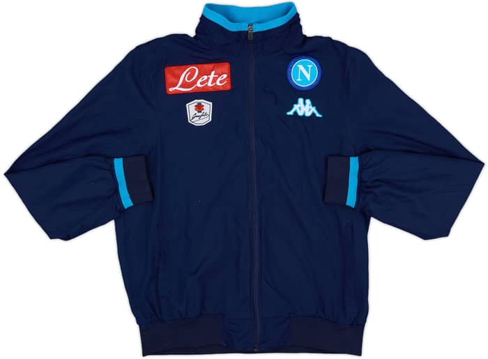 2015-16 Napoli Kappa Track Jacket - 4/10 - (M)