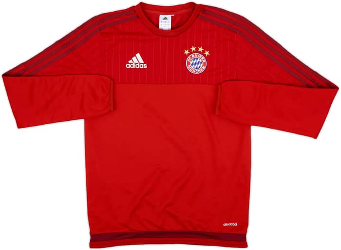2015-16 Bayern Munich adidas Sweat Top - 9/10 - (XS)