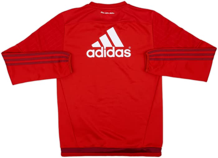 2015-16 Bayern Munich adidas Sweat Top - 9/10 - (XS)
