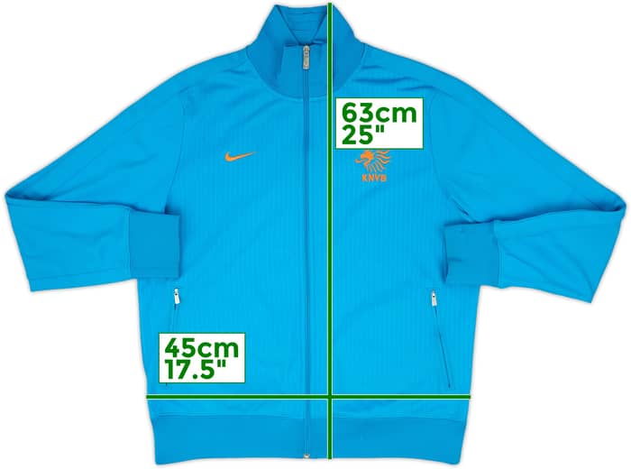 2012-13 Netherlands Nike N98 Track Jacket - 7/10 - (XL)