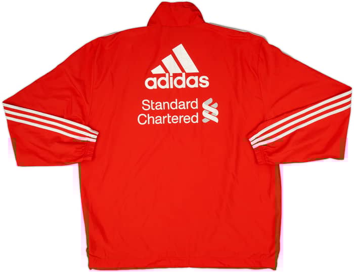 2011-12 Liverpool adidas 1/4 Zip Drill Top - 10/10 - (L/XL)
