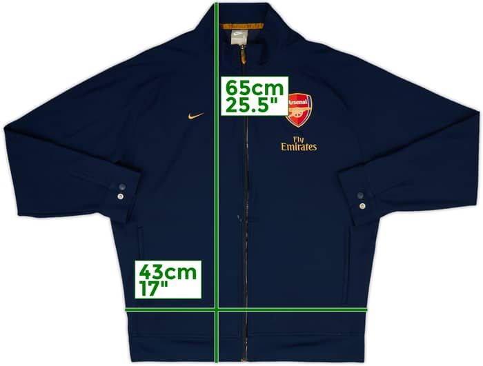 2007-08 Arsenal Nike Track Jacket - 5/10 - (L)