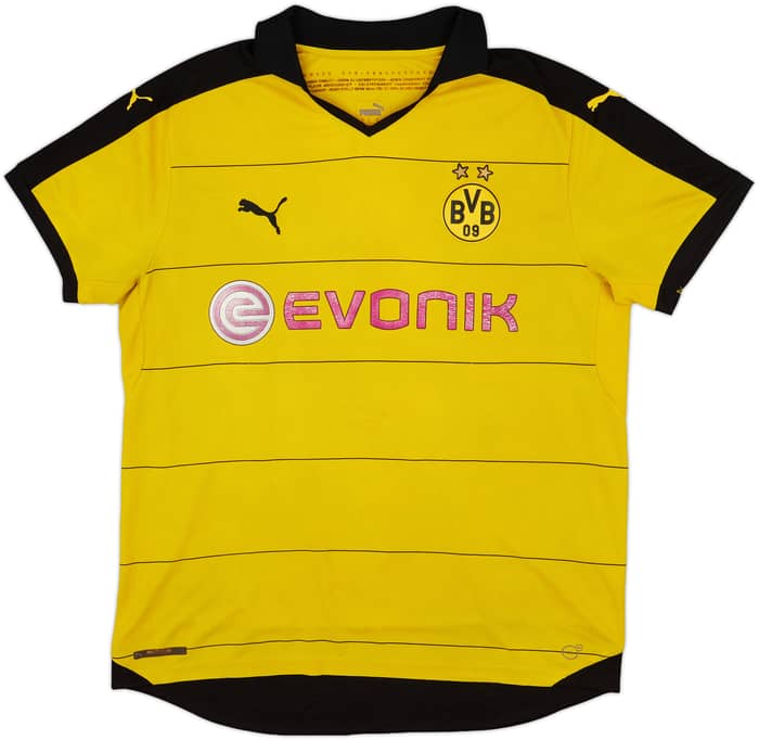 2015-16 Borussia Dortmund Home Shirt - 5/10 - (XL)