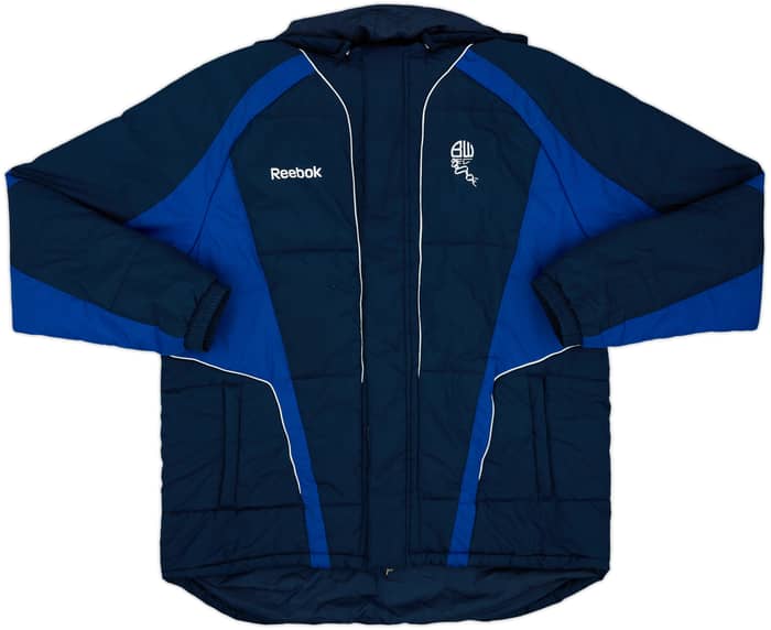 2010-11 Bolton Reebok Padded Bench Coat - 8/10 - (L)