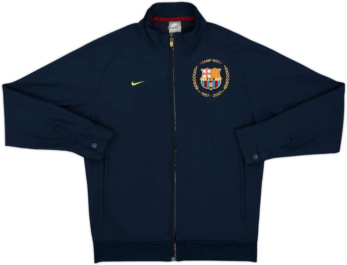 2007-08 Barcelona Nike Track Jacket - 8/10 - (S)