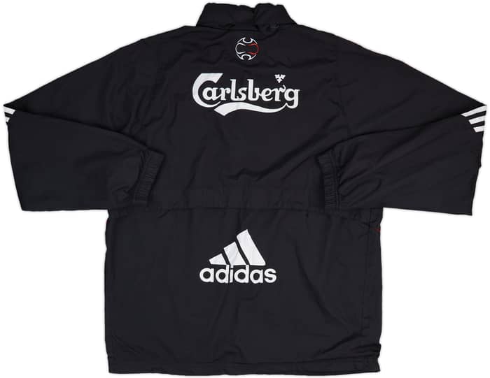 2007-08 Liverpool adidas Hooded Rain Jacket - 6/10 - (S)