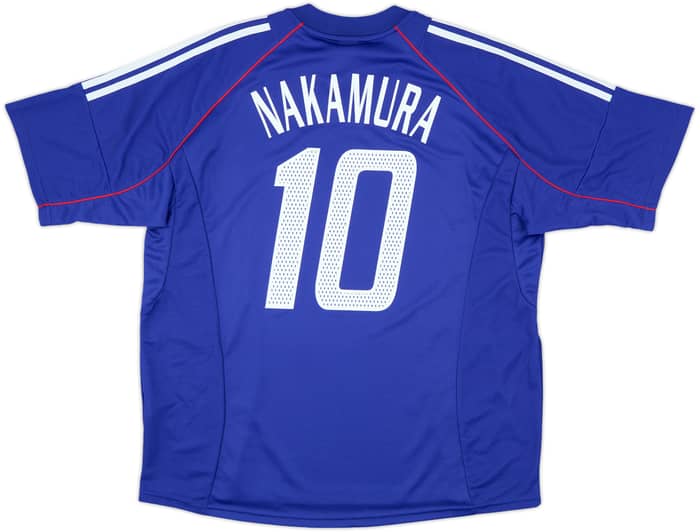 2002-04 Japan Home Shirt Nakamura #10 (XL)