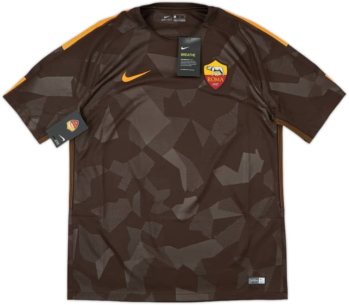 2017-18 Roma Third Shirt Dzeko #9 (L)