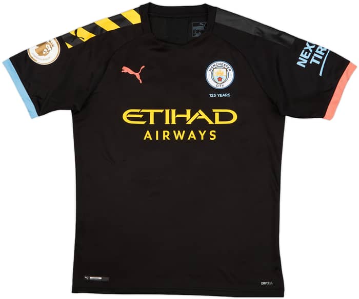 2019-20 Manchester City Away Shirt Silva #21 - 8/10 - (M)