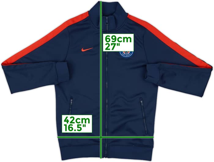 2013-14 Paris Saint-Germain Nike Track Jacket - 8/10 - (S)