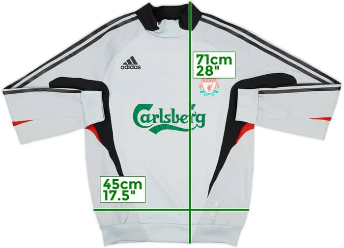2008-09 Liverpool adidas Drill Top - 8/10 - (S)