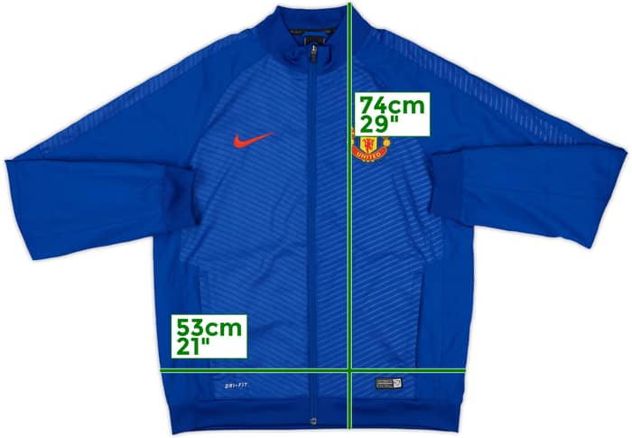 2014-15 Manchester United Nike Track Jacket - 8/10 - (M)