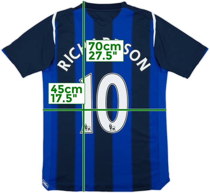 2008-09 Sunderland Away Shirt Richardson #10 - 7/10 - (XL.Boys)