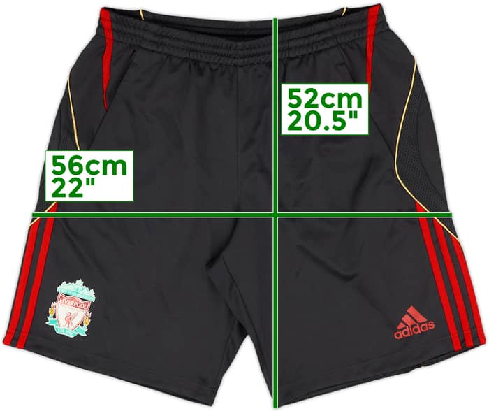 2009-10 Liverpool adidas Training Shorts - 8/10 - (L)