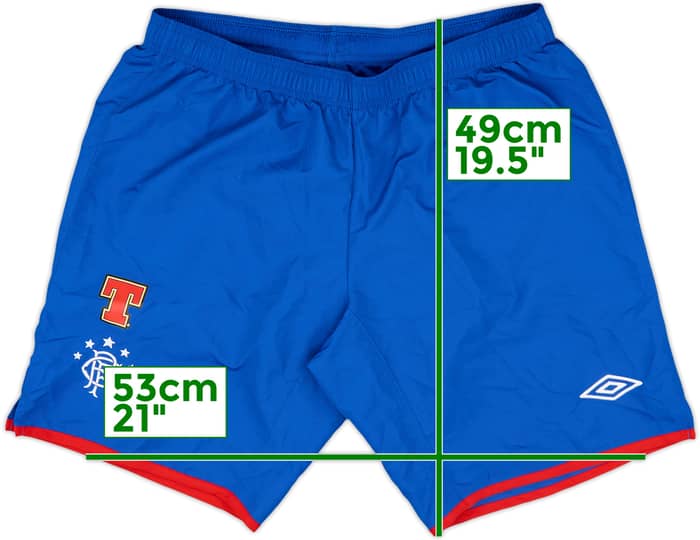 2010-11 Rangers Away Shorts - 10/10 - (L)