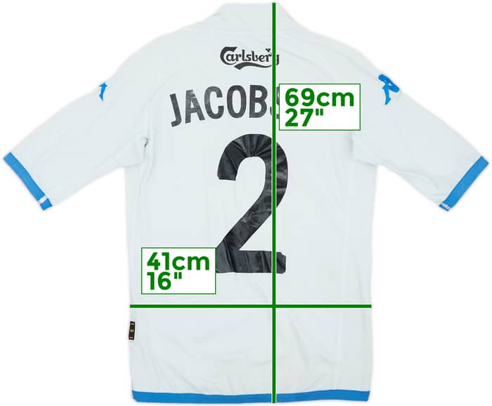 2004-05 FC Copenhagen Home Shirt Jacobsen #2 - 4/10 - (S)