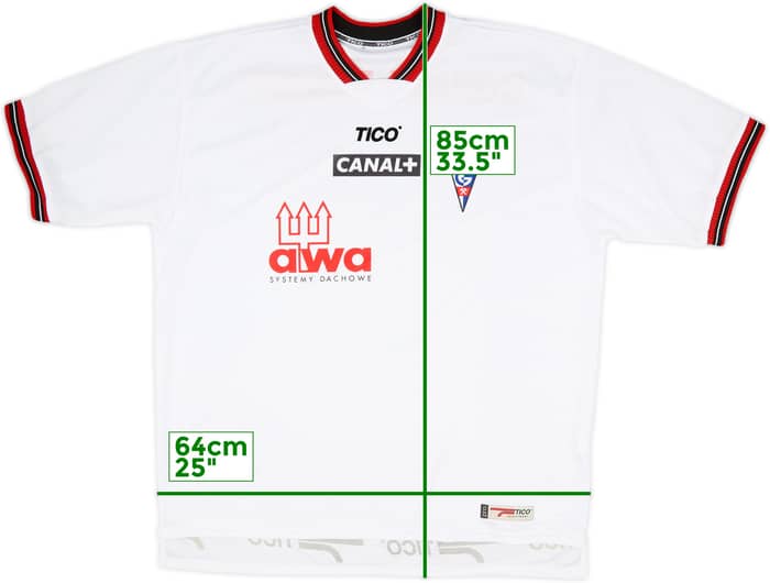 2001-02 Gornik Zabrze Home Shirt - 10/10 - (3XL)