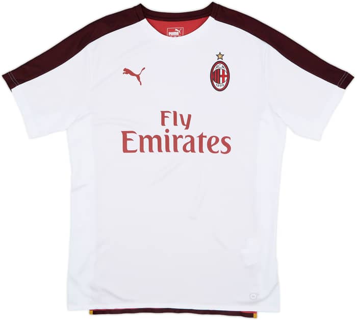 2018-19 AC Milan Puma Pre-Match Training Shirt - 10/10 - (L)