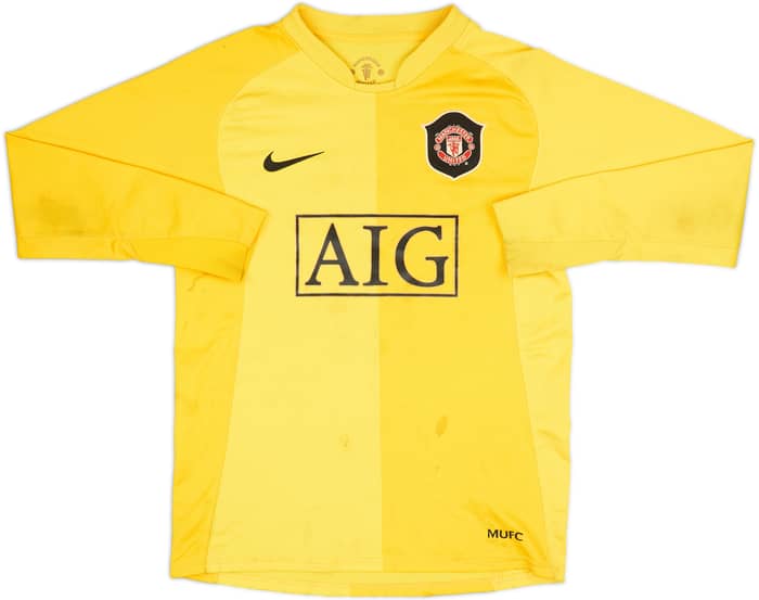 2006-07 Manchester United GK Shirt #1 - 4/10 - (M.Boys)