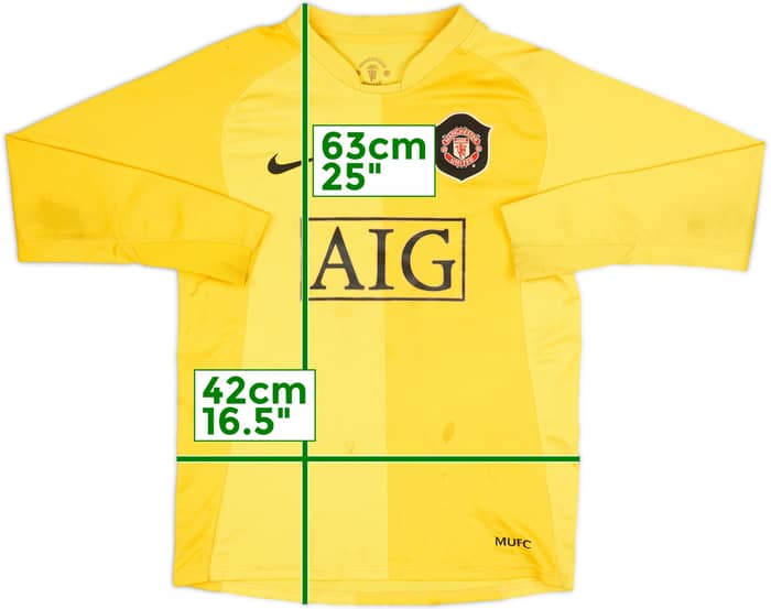 2006-07 Manchester United GK Shirt #1 - 4/10 - (M.Boys)