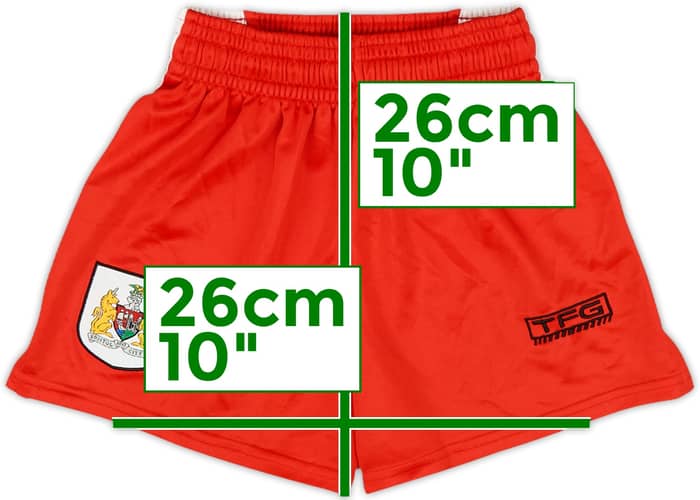 2003-04 Bristol City Home Shorts - 8/10 - (M.Boys)
