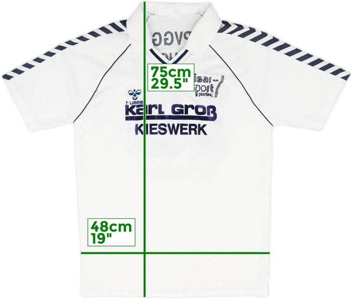 1990s Hummel Template Training Shirt (SPVGG Osterhofen) Altenmarkt #10 - 7/10 - (M)