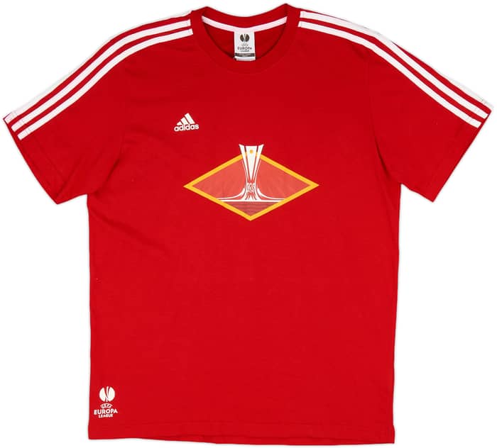 2015 Europa League adidas Cotton Tee - 8/10 - (L)