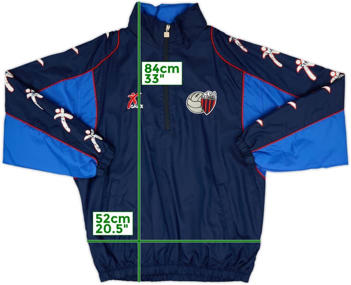 2004-05 Catania Galex 1/2 Zip Track Jacket - 5/10 - (L)