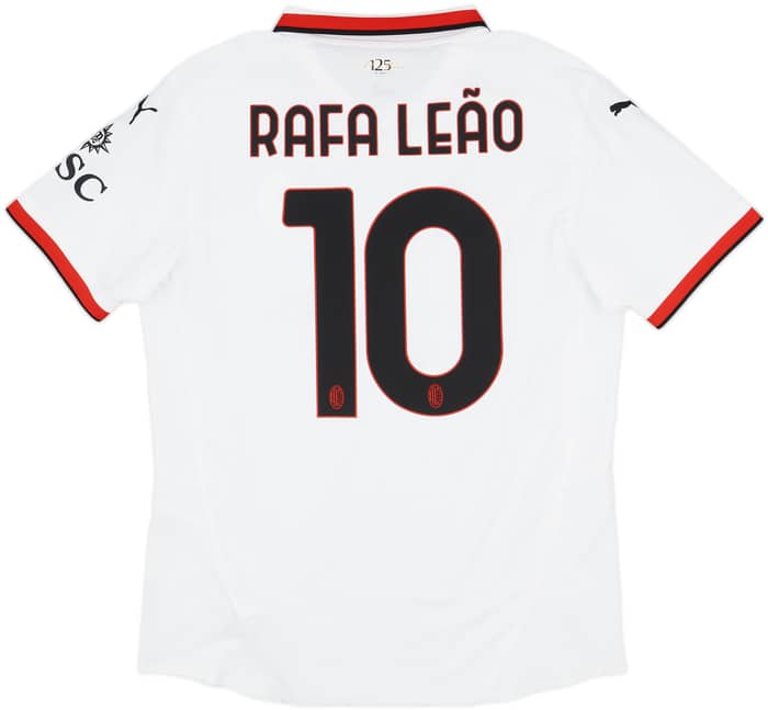 2024-25 AC Milan Authentic Away Shirt Rafa Leao #10 - 8/10 - (L)