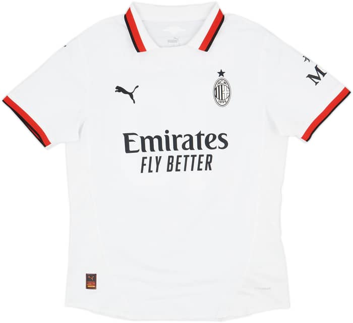 2024-25 AC Milan Authentic Away Shirt Rafa Leao #10 - 8/10 - (L)