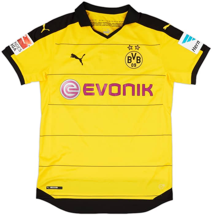 2015-16 Borussia Dortmund Home Shirt Kampl #44 - 5/10 - (M)