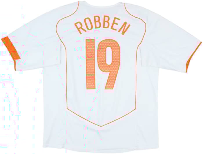 2004-06 Netherlands Away Shirt Robben #19 - 5/10 - (XL)