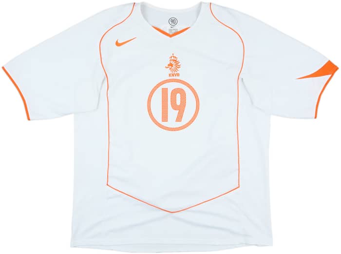 2004-06 Netherlands Away Shirt Robben #19 - 5/10 - (XL)