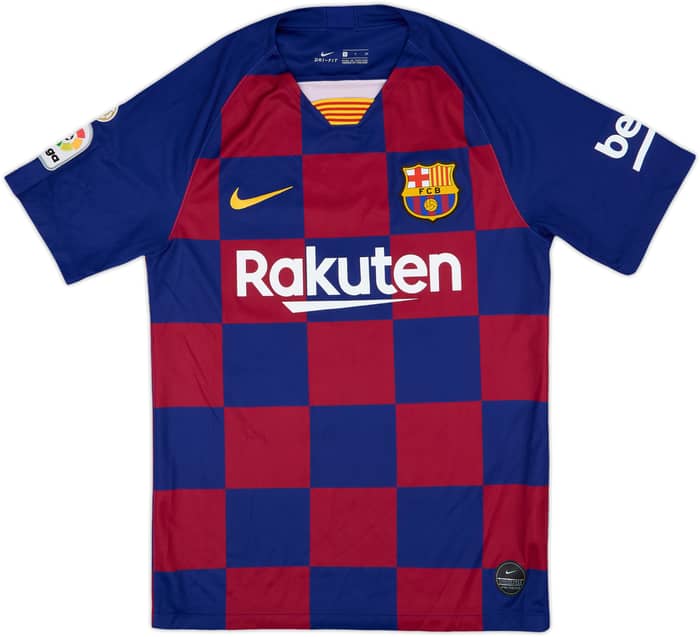 2019-20 Barcelona Home Shirt Messi #10 - 10/10 - (S)