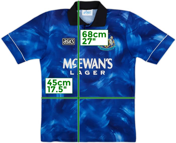 1993-95 Newcastle Away Shirt - 4/10 - (S)