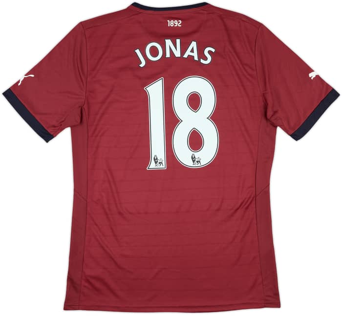 2012-13 Newcastle Away Shirt Jonas #18 - 10/10 - (L)