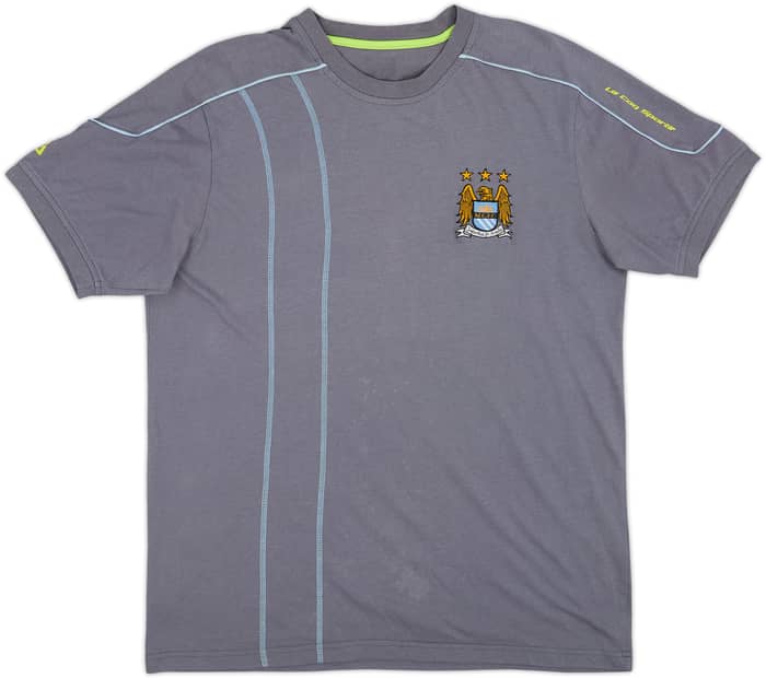 2007-08 Manchester City Le Coq Sportif Cotton Tee - 6/10 - (L)