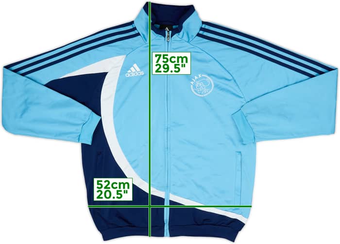 2007-08 Ajax adidas Track Jacket - 8/10 - (M)