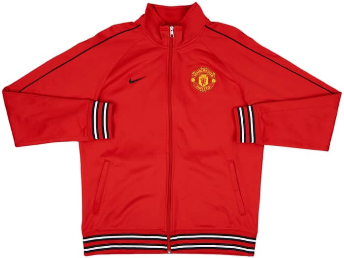2012-13 Manchester United Nike Track Jacket - 9/10 - (L)