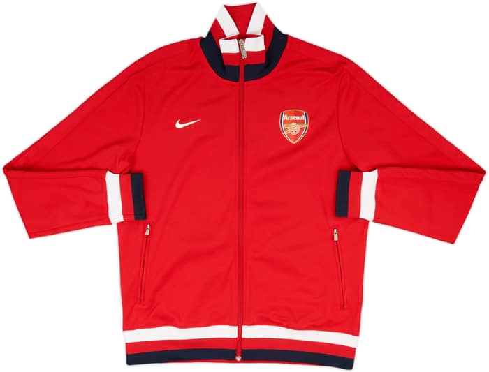 2012-13 Arsenal Nike N98 Track Jacket - 9/10 - (L)