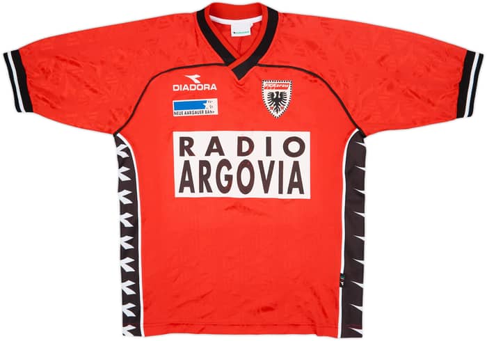 2000-01 Aarau Home Shirt - 7/10 - (L)