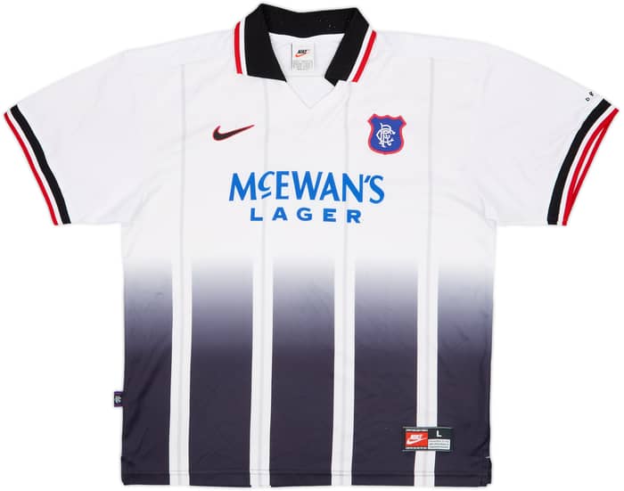 1997-99 Rangers Away Shirt Amoruso #6 - 6/10 - (L)