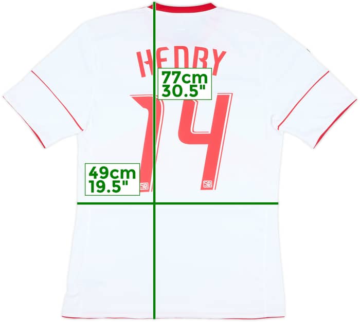 2010 New York Red Bulls Home Shirt Henry #14 (M)