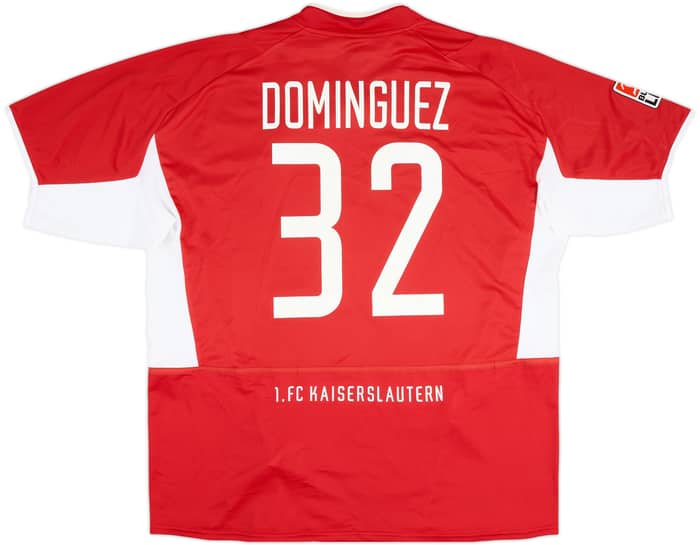 2002-03 Kaiserslautern Home Shirt Dominguez #32 - 9/10 - (XXL)