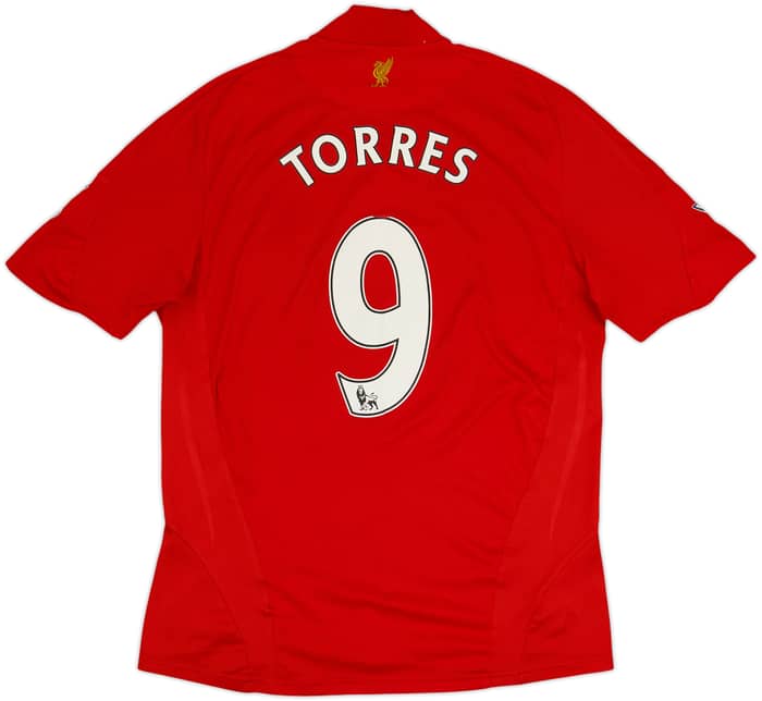 2008-10 Liverpool Home Shirt Torres #9 - 5/10 - (M)